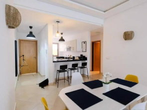 Appartement dans une résidence pied dans l’eau