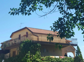 2 bedrooms house at Letojanni 500 m away from the beach with sea view furnished terrace and wifi
