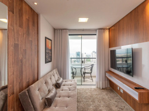 Apartamento de 1 quarto no Ed Essenciale Style - ao lado do Shopping Flamboyant - Alto da Gloria - ES2705