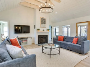 Walk to White Lake: Family Home w/ Deck & BBQ