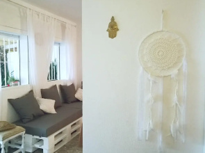 House With 2 Bedrooms in El Chaparral, With Wonderful sea View and Enc