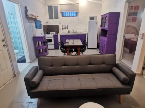 2 bedroom apartment with a/c Wi-Fi best location!