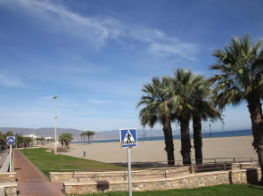 Apartamento en primera línea de playa, con vistas a la playa