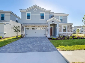 Beautiful 8bd Pool Spa Hm Champions Gate-1587pd 8 Bedroom Villa