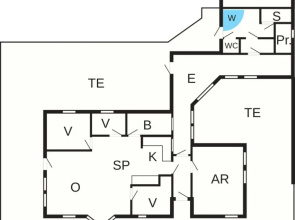 8 Person Holiday Home in Lokken-by Traum