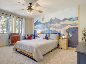 Stylish Angel Fire Cabin w/ Deck - 2 Mi to Ski Mtn
