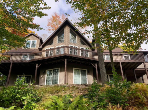 Steps to River: Big Bass Lake House w/ Grill!