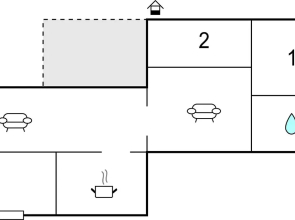 Stunning Home in Gol With 2 Bedrooms