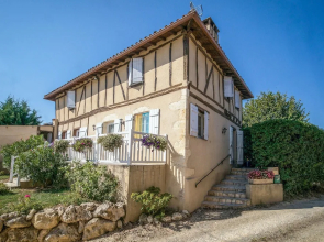 House With 4 Bedrooms in Courrensan, With Private Pool, Furnished Gard