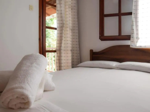 Apartment in a summer house with sea view