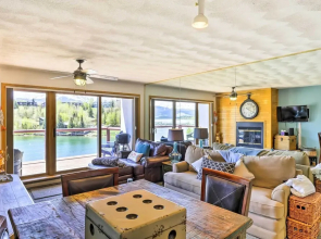 Lakefront Dillon Gem w/ Balcony: 6 Mi to Keystone