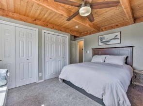 Spacious Hilltop Cabin w/ Deck & Scenic Views!