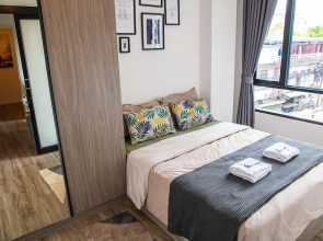 Apartment 450m from BTS with Sky Pool - bkbloft1