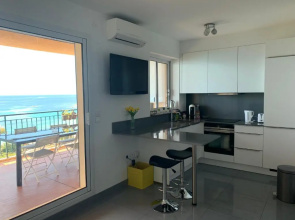 Superbe appartement T2 Vue magnifique Sanguinaires à 50m de la plage