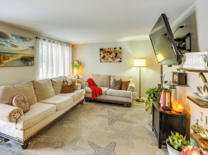 Pet Friendly, Private! Multi-level Brookline Home