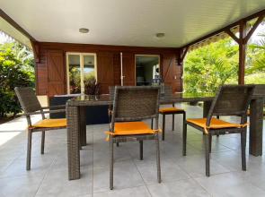 Maison de 2 chambres avec piscine partagee jardin amenage et wifi a Le Robert