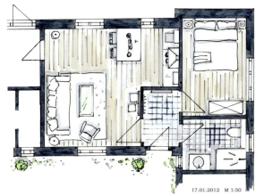 von Deska Countryhouses Offiziers Apartment