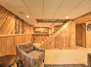Rock River Waterfront Cabin: Dock & Game Room!