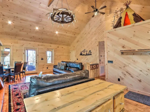 Luxury Cabin Vacation Rental in Mineral Bluff