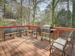 Stone Mountain Vacation Rental With Deck!