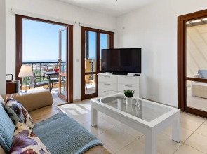 One Bedroom Apartment Pyrgos Cc12 Beautiful sea and Sunset Views