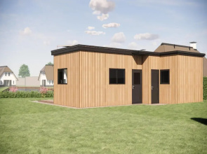 Chalet by Water in Idskenhuizen Recreation Park