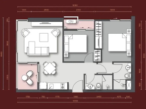 3110 - 2 Bedroom Seaview Deluxe Apt Unixx Pattaya