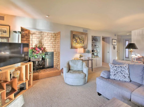 Fireplace, Pool Access: Waterfront Hot Springs Gem