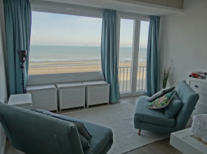 Studio in Nieuwpoort With Stunning Sea View