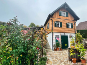 tiny lavender house
