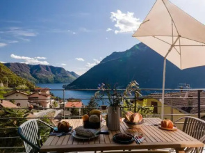 Nesso 1 Bedroom Deluxe Lake View Terrace Apartment