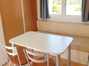 Bungalow With 2 Bedrooms in Tréflez, With Wonderful sea View and Furni