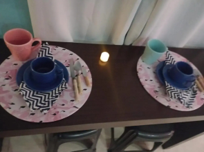 Stúdio inteiro em casa familiar-ar cond próx praia