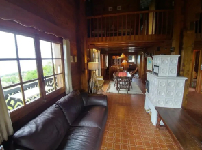 Chalet paisible dans la nature avec belle vue sur le lac Léman