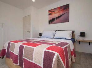 Apartment in Tri Porte (Potirna) with sea view, terrace, air conditioning, WiFi (39-2)