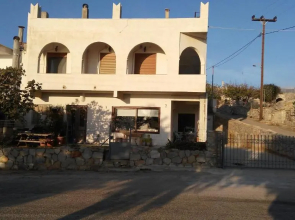 Naxos beach front house