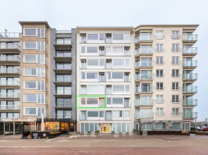 Apartment Nieuwpoort With Stunning Sea View