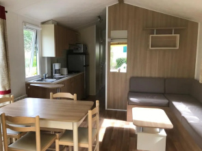 Carnac - Mobil Home - 5 pers - 2 ch - Camping Moulin de Kermaux 4* - Piscine