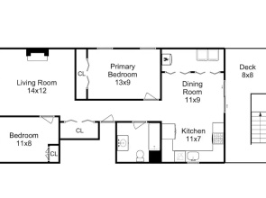 Grand Avenue APT 2/West Loop & newly renovated! by AllSet Turnover