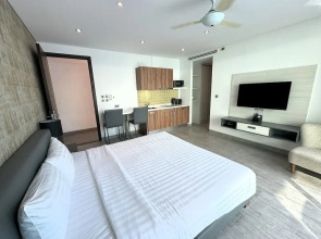 Private studio at Twin Sands Resort