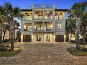 Big House by the Sea by RedAwning