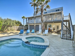 Sunny Florida Home w/ Decks & View, Steps to Beach