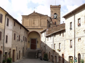 A Peaceful Oasis in a Medieval Italian Village