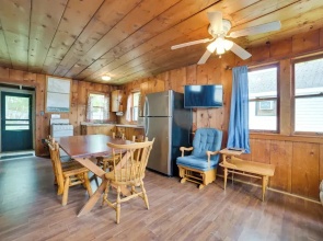 On Lake Huron: Pet-friendly Cabin in Cedarville!