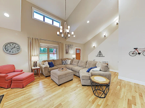 New Listing! Roomy W/ Deck, Near Creamery 4 Bedroom Home