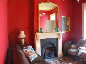 Victorian chic row cottage