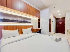 Fully Furnished And Simply Studio At Sky House Bsd Apartment