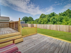 Fayetteville Vacation Rental w/ Deck & Shared Pool