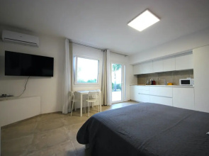 Studio in Alcamo, with Wonderful Sea View, Pool Access, Terrace - 300 M From the Beach