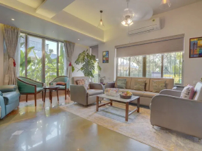 Alaya Stays Adarsh Villa | Elegant 3 BHK Villa With Pvt Pool & Balcony